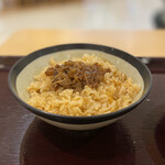 Kiseki No Oyakodon - 牛肉しぐれ煮 卵かけご飯