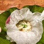 東山 吉寿 - かき氷 毛蟹 ミニオクラ 酢橘 生姜