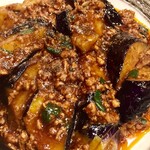 かつぎや - 麻婆茄子旨し！旬の茄子がたっぷり入ってます
