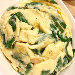 かつぎや - ふんわりにら玉で口直し　甘くてちょっと塩っぱいふわふわのにら玉です