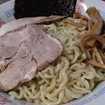 中華そば処 琴平荘 - テイクアウト 温タレつけ麺の麺・トッピング