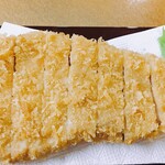 かごしま黒豚とんかつ&しゃぶしゃぶ さつま花亭 - 料理写真:ひとくち目は「こしきの塩」と「茎わさび」でどうぞ!