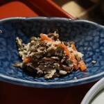 鶴の湯温泉 - 夕飯　ズームアップ