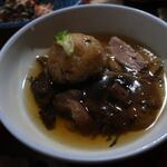 鶴の湯温泉 - 夕飯　ズームアップ