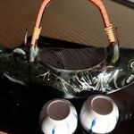 鶴の湯温泉 - 岩魚骨酒（いわな１尾と骨１本入り ３合）