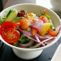ANAクラウンプラザホテル岡山 和食ダイニング廚洊 - 彩り野菜サラダ(*σ>∀<)σ