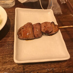 炭火焼き鳥 でん - レバー