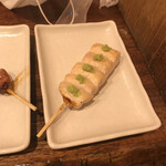 炭火焼き鳥 でん - ささみわさび