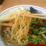 佐々木食堂 - 麺アップ