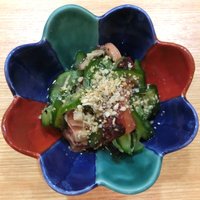 むとう - 日替り膳 1300円 の蛸と胡瓜の酢の物