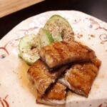 炭火割烹 白坂 - ⚫うざく　白瓜と合わせて