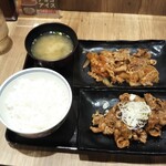 Yoshinoya - 牛皿・牛カルビ定食