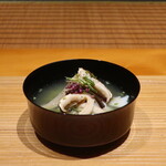 日本料理 幸庵 - 松茸とアブラメの煮物椀