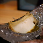 日本料理 幸庵 - 蒸し鮑 肝添え