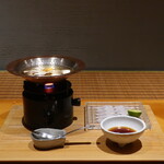 日本料理 幸庵 - 松茸と鱧の鍋