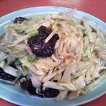 丸吉飯店 - 肉野菜炒め 750円(税込)(2020年1月17日撮影)