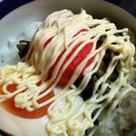 麺や横丁 縁日 - 高菜明太ご飯☆