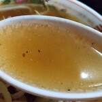 麺や横丁 縁日 - 醤油ベースのスープ☆