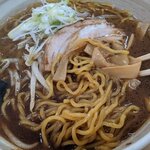 味のラーメン赤門 - 醤油アップ