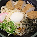 かけはし - じゃこ天ぶっかけうどん¥640