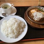 馬美舞辺母 - 煮込みハンバーグ　ランチ