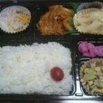 ががちゃ - 幕の内弁当・肉（550円）