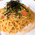 キッチン nascita - オクラとトマトの明太子スパ