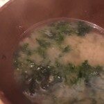 江古田らんたん - 海苔の味噌汁。イケてる‼️