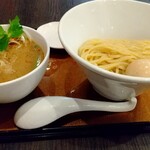 チラナイサクラ - 旨玉鶏と貝のつけ麺 1,050円 ♪