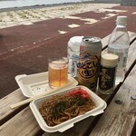 葛西臨海公園1号売店 - 「西なぎさ」を眺めつつ。