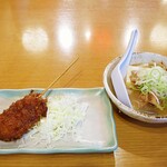 一軒め酒場 - 煮込み290円外税ｗ　旨カツソース99円外税ｗ