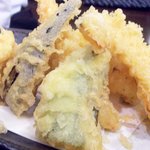 かる鴨 - 天ぷら定食（梅）