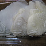 白いタイヤキ - 料理写真: