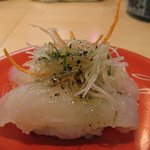 海転寿司ひびき - 鯛のカルパッチョ