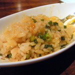 洋酒と焼き鳥 火鳥 HINOTORI - つくねのタレに御飯を投入♪