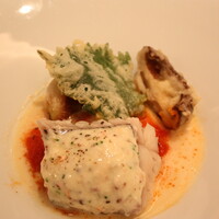 オオハラ エ シーアイイー - 黒ムツの蒸し焼きを2食の彩りで・・・ 2009年2月15日