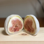 覚王山フルーツ大福 弁才天 - 無花果