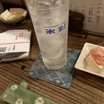 串焼家　まる房ず - レモンサワーとお通し