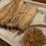 串焼家　まる房ず - うなぎの白焼き、山わさび