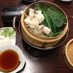 肝屋　嘉正亭　みその - 牛もつあっさりポン酢