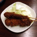 肝屋　嘉正亭　みその - フォアグラ串かつ
