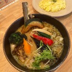 札幌スープカリー 荒谷商店 - 丸ごとチキンレッグと野菜のカリー