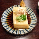 肝屋　嘉正亭　みその - あん肝豆腐