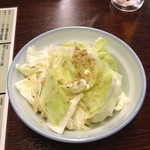 肝屋　嘉正亭　みその - 塩だれキャベツ