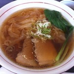 正油ワンタン麺