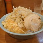 ラーメン BooBoo太郎。 - 小ラーメン　ニンニクマシマシ、ヤサイ、アブラ！