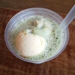 フフラ - 抹茶ゼリーとバニラアイス2個入り