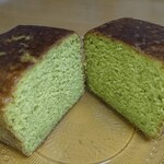 まるくりジェラート - 抹茶ブランデーケーキ