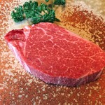 松阪 海津 本店 - ヒレステーキ