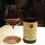 ヴァン・ド・レーヴ - [2009]Domaine Glantenet Cote de Nuits Villages Le Clos de Magny(日替わりおまかせグラスワイン3種類3885円の2杯め)